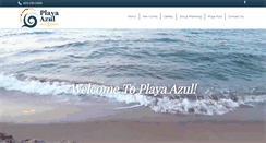 Desktop Screenshot of playaazul.com.mx
